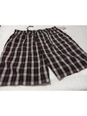 Windham Pointe Plaid Lounge Shorts Men’s XL NWT 100% Cotton